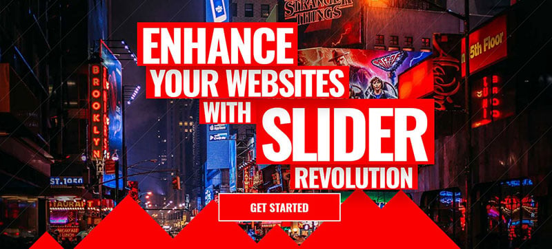 slider only websites