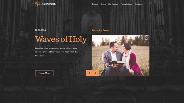 Church Website Template