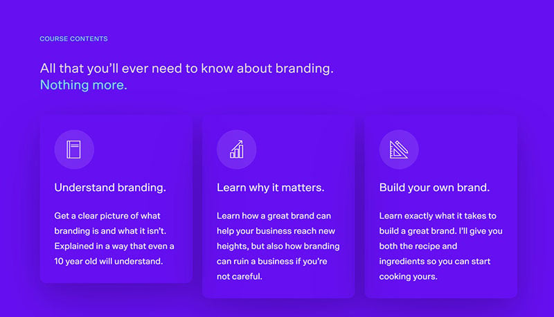 Simple Branding Course by Ention