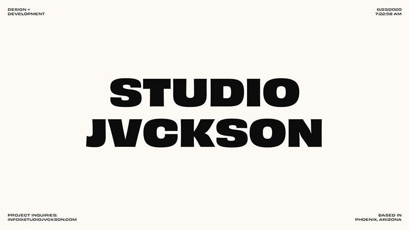 Studio Jvckson