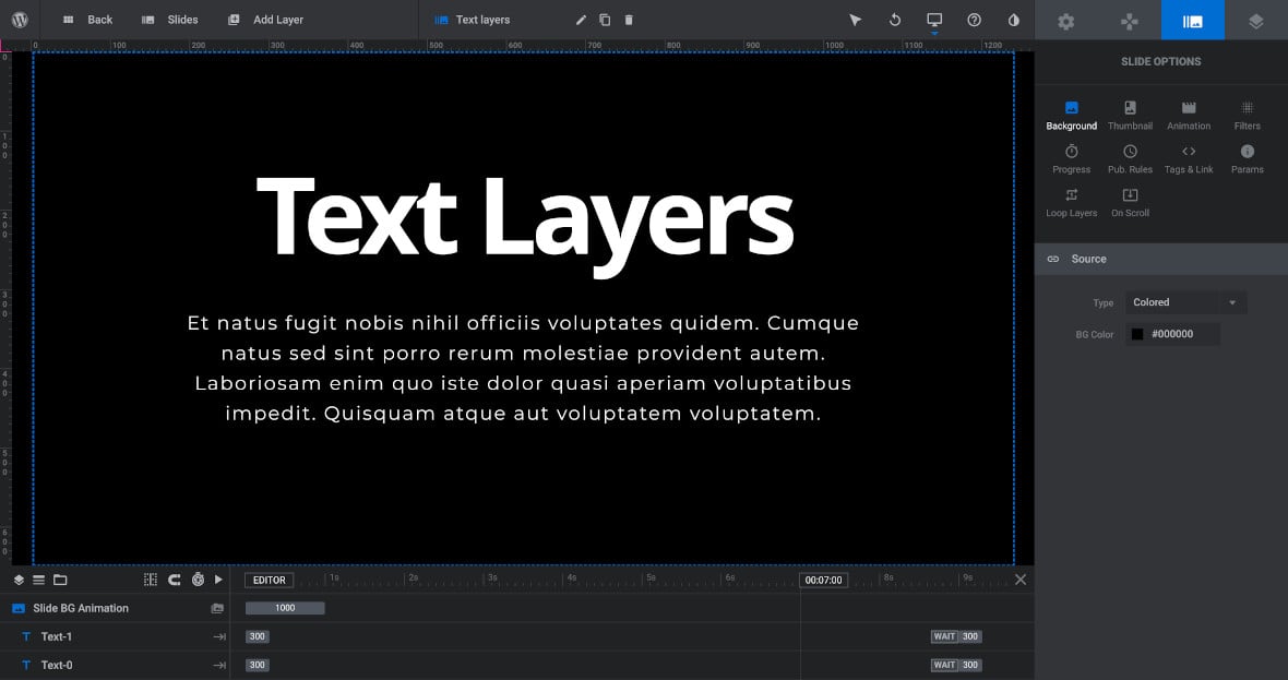Text layer