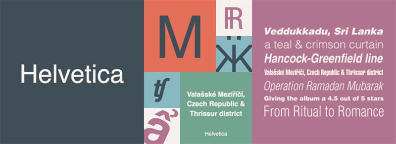 helvetica