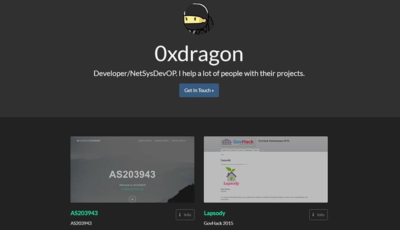 25 Web Developer Portfolio Examples from Top Developers
