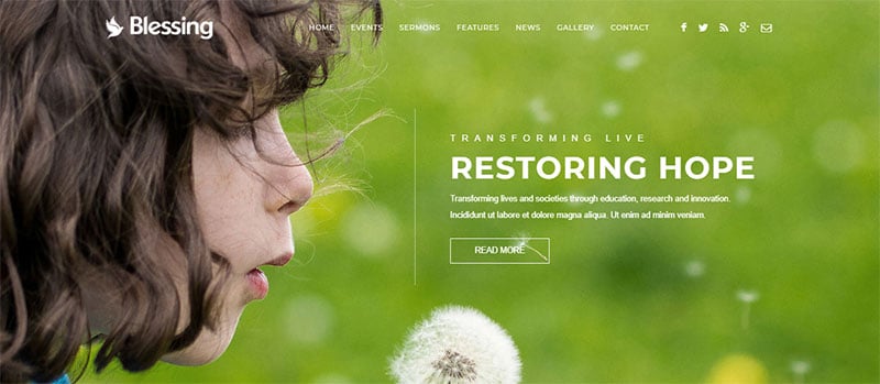 Top Notch Church Website Templates To Download