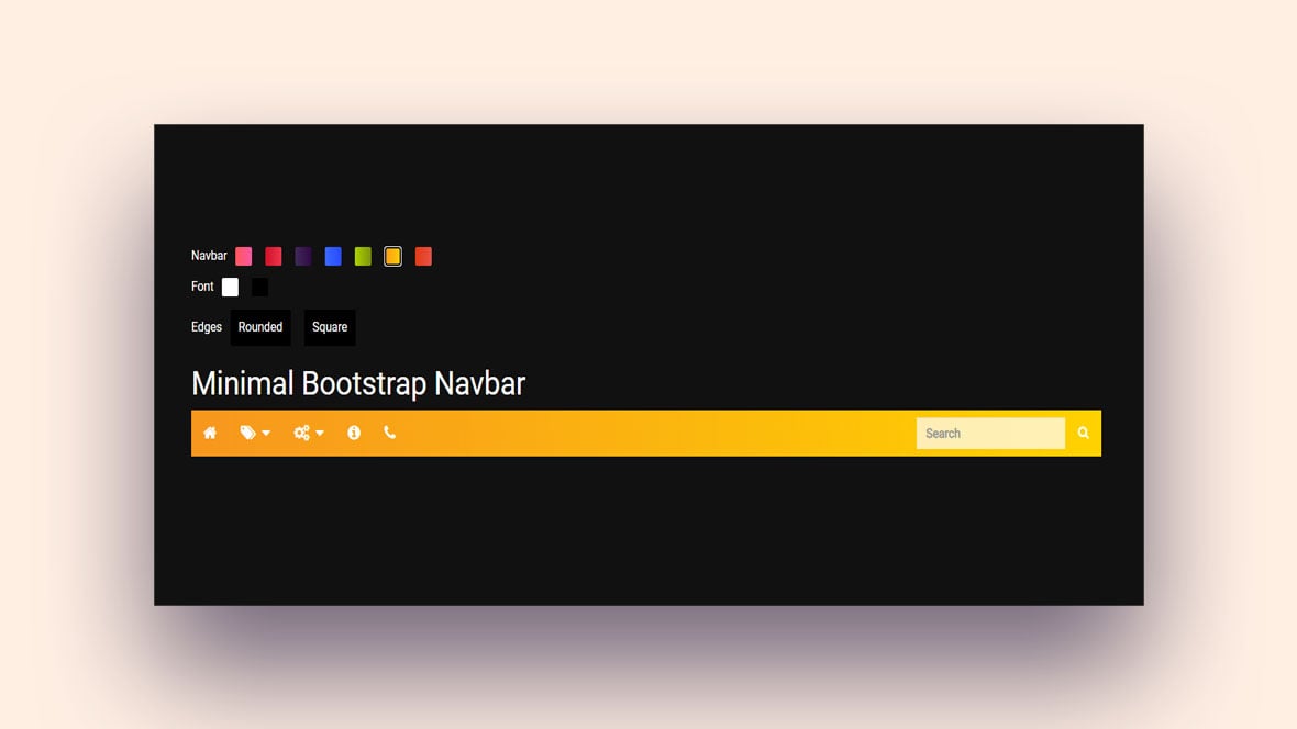 The Best Bootstrap Menu Templates You Can Wish For
