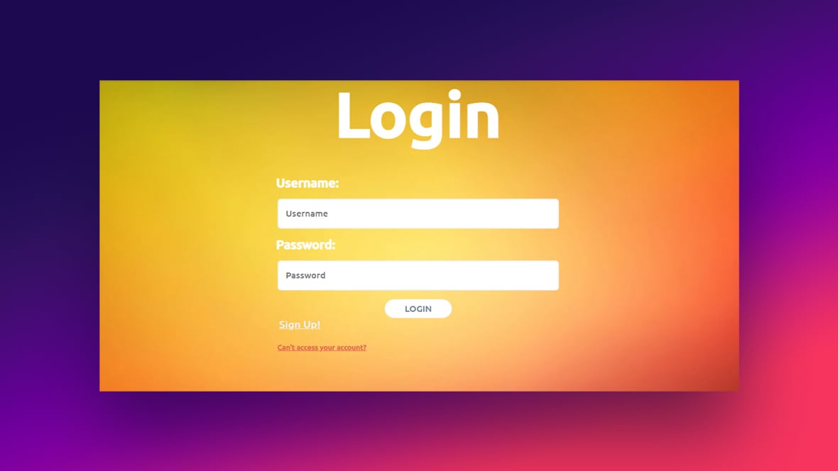 Cool CSS Registration Login Forms to Use