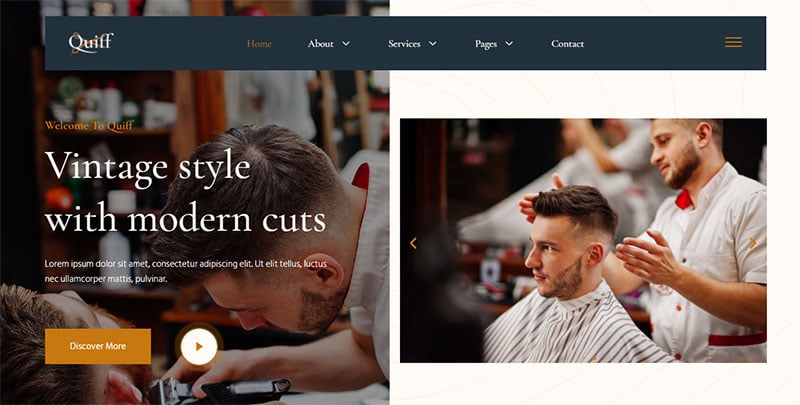15+ Free Barber Shop HTML Website Templates