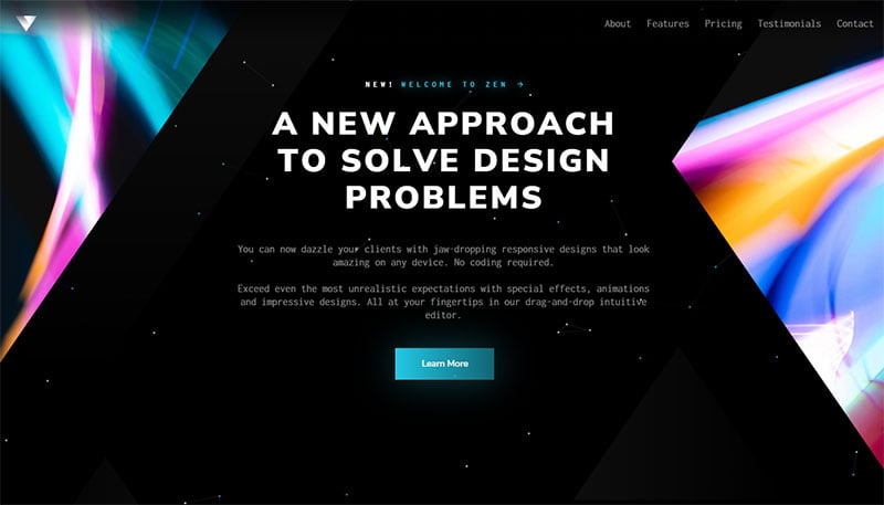 slider website template free