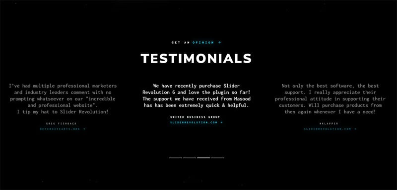 The Best Looking Bootstrap Testimonial Slider Templates