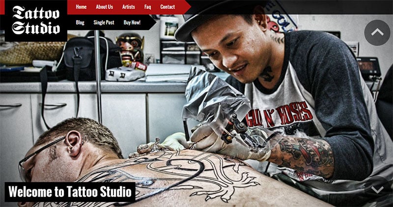 The Best Looking Tattoo Website Templates You Can Have