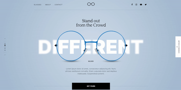 optic-shop 60+ Animated Website Design Examples That Will Blow Your Mind