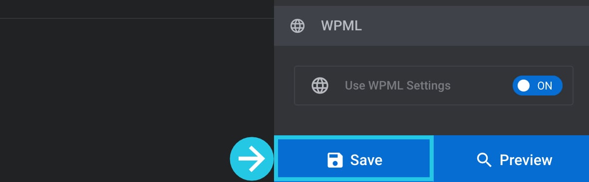 Click the Save button