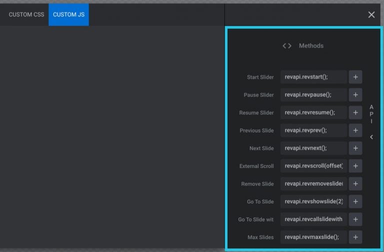 Slider Revolution Manual - Custom CSS and JavaScript with Slider Revolution