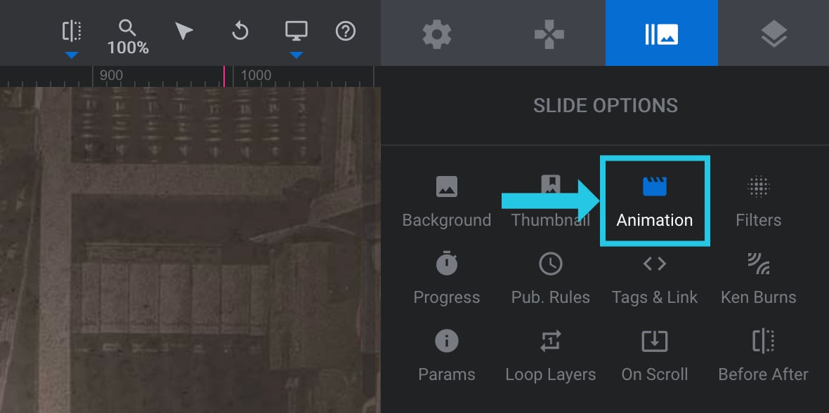 Go to the Animation sub-section to speed-up the slide transition animation performance