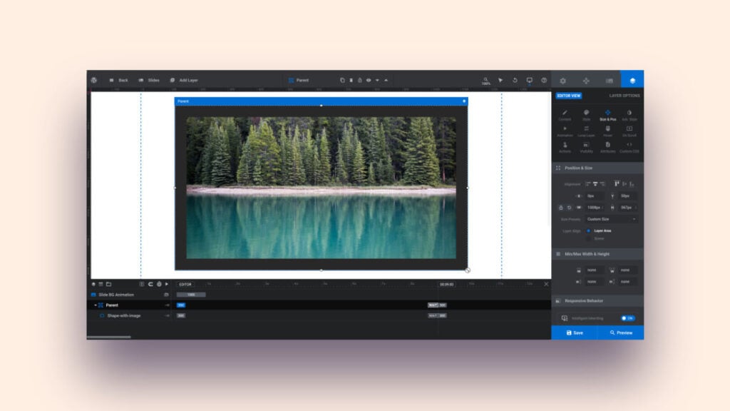 Slider Revolution Manual Absolute Position in Slider Revolution