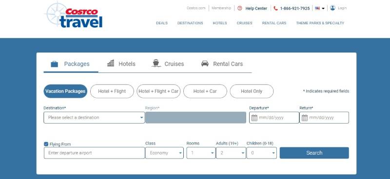 travel website architecture