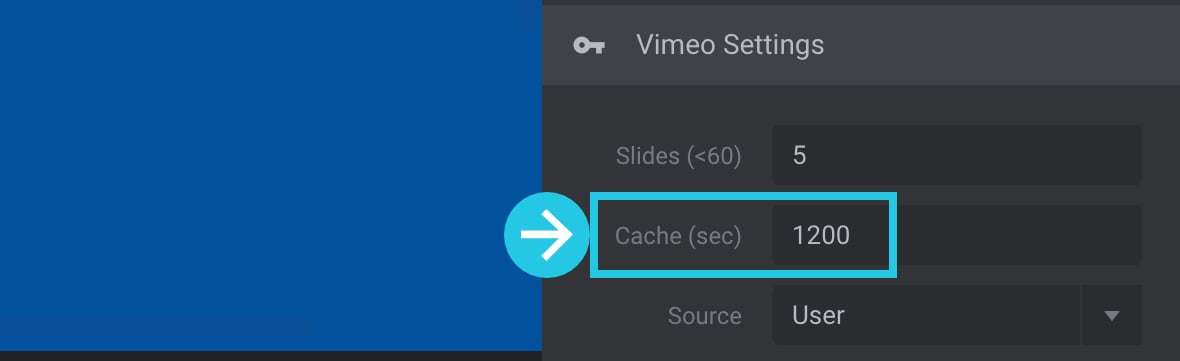 Cache option