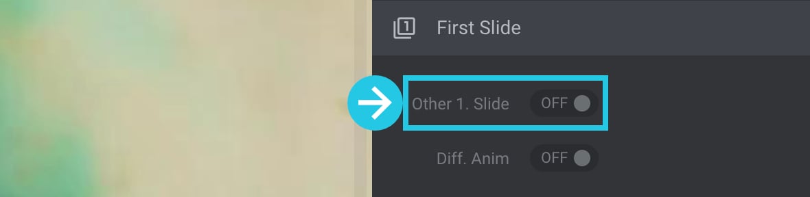 Other 1.Slide toggle option