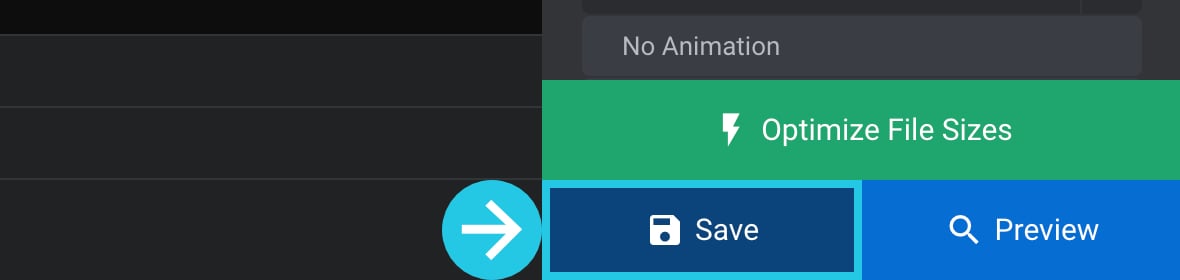 Click the Save button