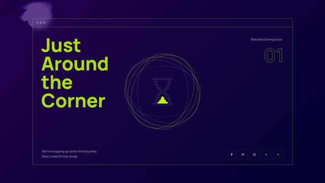 Animated Coming Soon Website Template Slider Revolution Animated Coming Soon Website Template Slider Revolution