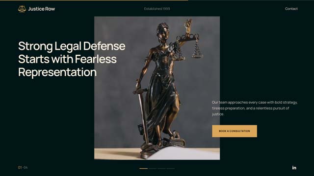 Law Firm Slider Template