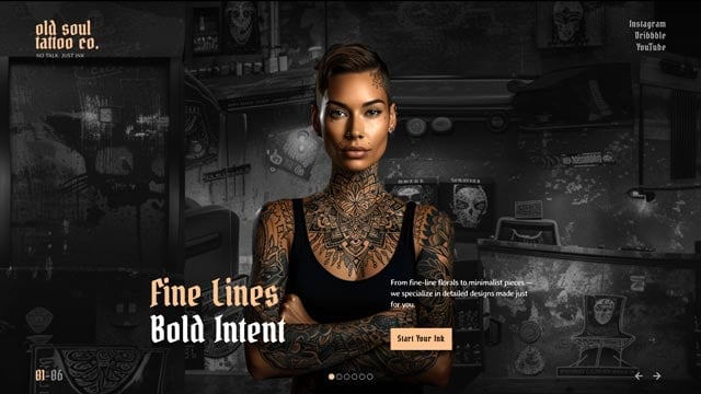 Old Soul Tattoo Studio Slideshow