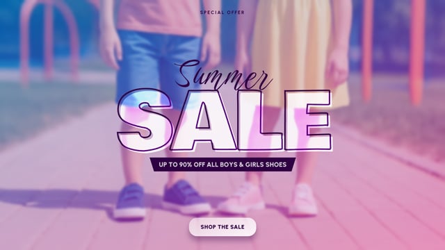 Flash-Sale Hero Template