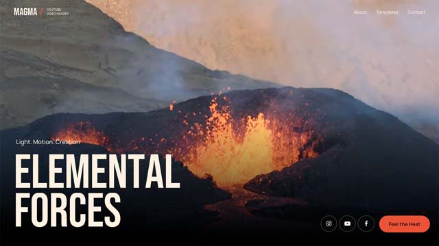 Magma – YouTube Video Header