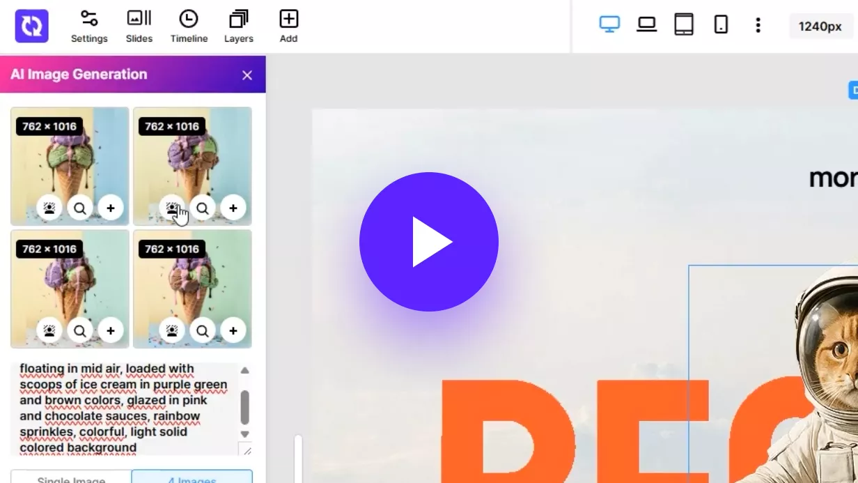 SR7 Editor Video Tour – AI Features